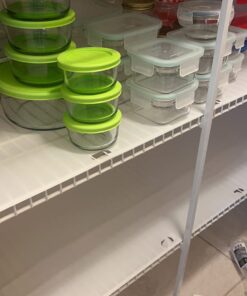 Shelf Liner for 16" Wire Shelving with Locking Tabs - 10 Foot Roll 19 61KXxEWyqyL