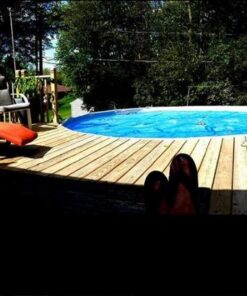 INTEX 28014E Solar Pool Cover: For 16ft Round Easy Set and Metal Frame Pools – Insulates Pool Water – Reduces Water Evaporation – Keeps Debris Out – Reduces Chemical Consumption 16 ft 28 61KYiFl0GoL