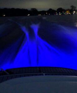 Kqiang Waterproof Marine Boat Light Stainless Steel 27 LEDs Blue Underwater Pontoon Marine Boat Transom Lights Pack of 2(Blue) 28 61KZ5Hniy2L