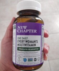 New Chapter Women's Multivitamin for Immune, Beauty + Energy Support with 20+ Nutrients -- Every Woman's One Daily, Gentle on the Stomach, 72 Count 72 Count (Pack of 1) 41 61KZAH8VQDL