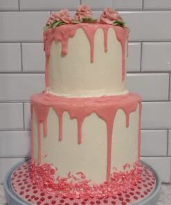 Fat Daddio's Anodized Aluminum Round Cake Pan, 7 x 2 Inch, Silver 1 Count (Pack of 1) 2" Depth 19 61Ka BEuJ1L