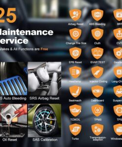 Alternative view of FOXWELL NT650 Elite OBD2 Scanner, 25 Resets, ABS SRS Scan Tool, ABS Bleeding SRS Airbag Bidirectional Code Reader, Oil SAS BRT EPB TPS Injector Car Diagnostic Tool, NT630 Plus Upgrade