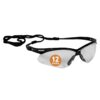 KleenGuard™ V30 Nemesis™ Safety Glasses (25676), Clear Lenses, Black Frame, Unisex for Men and Women (Qty 12)