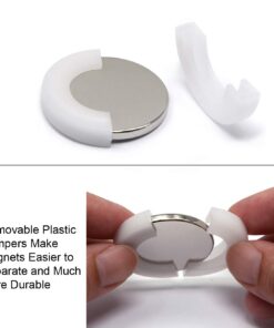 CMS Magnetics - (12 Count, 1.26”x1/8”) Powerful Neodymium Disc Magnets with 3M Adhesives Included, Strong Disc Rare Earth Magnet for Fridges, Crafts, Iron Filing Demo, Science & DIY Projects Neodymium Magnets 1.26x1/8 12 pks 10 61KhXQZKiCL