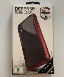 Raptic Shield, Compatible with Apple iPhone XR (Formerly Defense Shield) - Military Grade Drop Tested, Anodized Aluminum, TPU, and Polycarbonate Protective Case for Apple iPhone XR, Red 53 61Khqc9COFL