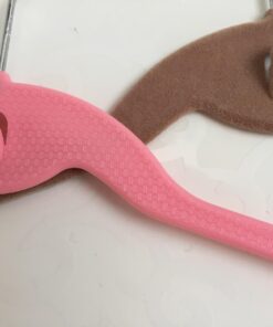 BriaUSA Cascade Hangers Pink Steel Swivel Hooks -Slim, Sturdy Saves You Extra Space - Set of 10 13 61KiD0fx8CL