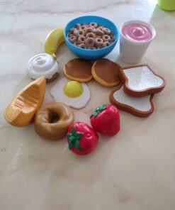 Alternative view of Learning Resources New Sprouts Breakfast Foods Basket - 16 Pieces, Ages 18+ months Pretend Play Food for Toddlers, Toddler Kitchen Toys, Preschool Learning Toys