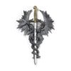 Gifts & Decor 36247 Dragon Dagger Wall Plaque, 9 1/2" x 3" x 12" high, Multicolor 39 61KkjJfJz2L