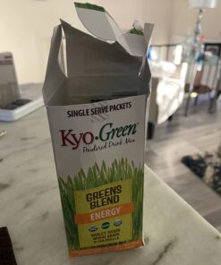 Kyo-Green Powdered Drink Mix Greens Blend Single Serve Packets, 0.88 Oz, 20 Count 0.088 Ounce (Pack of 20) 19 61KlTfrFLWL 1