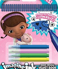 Bendon Publishing Doc McStuffins Magic Reveal Velvet Activity Book Reveal Book