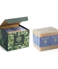 Bali Soap - Jasmine Natural Soap - Bar Soap for Men & Women - Bath, Body and Face Soap - Vegan, Handmade, Exfoliating Soap - 6 Pack, 3.5 Oz each 3.5 Ounce (Pack of 6) 5 61KpMbv AeL