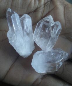 JIC Gem 1 Lb Natural Clear Quartz Crystals Points Bulk Stones and Crystals High Energy Raw White Quartz Crystals Healing Rough Stones Natural Quartz Cluster with Box 1LB 58 61KrVQOzKmL