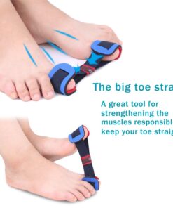 Flyen Bunion Corrector for Women and Men Bunion Pain Relief Protector Sleeves Kit - Relief Pain in Hallux Valgus, Big Toe Spacer Separators Brace Straighteners Splint 1 34 61Ks5IPn7mL