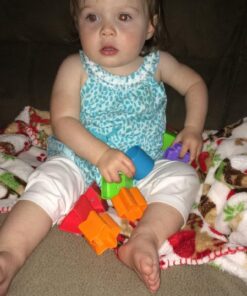 Fisher-Price Brilliant Basics Baby's First Blocks 28 61KtbdQcjNL