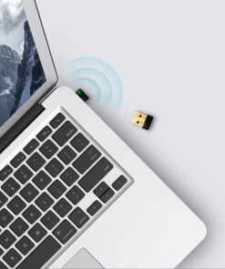 TP-Link USB Adapter for PC(TL-WN725N), N150 Wireless Network Adapter for Desktop - Nano Size WiFi Dongle for Windows 11/10/7/8/8.1/XP/ Mac OS 10.9-10.15 Linux Kernel 2.6.18-4.4.3, 2.4GHz Only N150 Single Band 26 61KtpL7rk8L