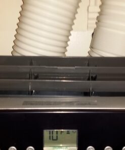 Whynter ARC-14S 14,000 BTU Dual Hose Portable Air Conditioner with Dehumidifier and Fan for Rooms Up to 500 Square Feet, Includes Storage Bag, Platinum/Black, AC Unit Only 59 61KujTj9TrL