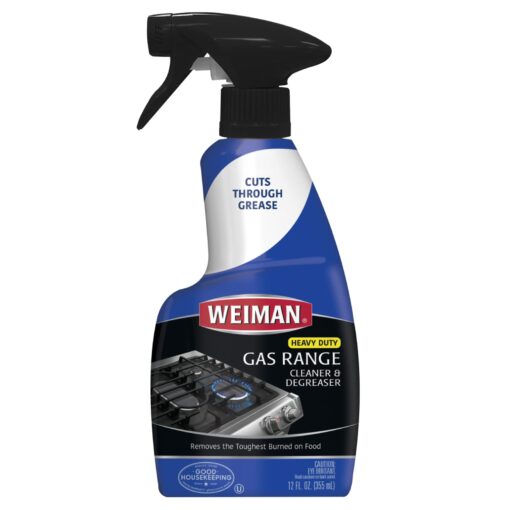 Weiman Gas Range Cleaner and Degreaser - 12 Ounce - Packaging May Vary 1