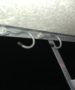 Camco Olympian Deluxe Portable Grill Table | Provides Plenty of Room for Grilling Gear | Ideal for Picnics, Camping, Boating, Tailgating, and Backyard BBQs | (57293) Silver Camping Grill Table 47 61Kw Y3bC8L