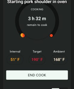 CHEF iQ Smart Wireless Meat Thermometer with 2 Ultra-Thin Probes, Unlimited Range Bluetooth Meat Thermometer, Digital Food Thermometer for Remote Monitoring of BBQ Grill, Oven Hub + 2 Probes (2023) 61 61KwnCSGVVL