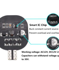 GRV T10 LED Light Bulb 38-2835 SMD Super Bright Lamp DC 12-24V 3.5Watt Version3.0 Suitable for Boat RV Trailer Camper Motorhome Ceiling Dome Warm White Pack of 2 Pack of 2(2 Generation) 14 61KxCvsdBPL