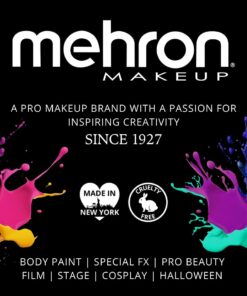 Mehron Makeup Rigid Collodion with Brush | Scarring Liquid | Scar Liquid | Liquid Scar Makeup | SFX Scar Makeup for Film .125 oz (4ml) 34 61KxdOeQjtL 4