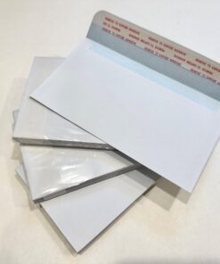 CreGear 90 Count #6 3/4 Small Security Self Seal Tinted Envelopes for Privacy & Business, Size 3-5/8 X 6-1/2 Inches, Peel and Seal Closure, Windowless Design, 24 LB, White 35 61Kym1nXcNL