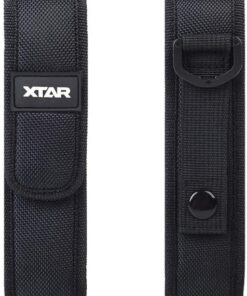 2-Pack Flashlight Pouch Holster Holder for 5"-6.5" Flash Light Compatible with Fenix UC30 UC35 E35 Surefire G2X 6P 6PX E2L 501B 502B Streamlight ProTac XTAR TZ20 (2 Flashlight Holster) 34 61L FWiwUiL