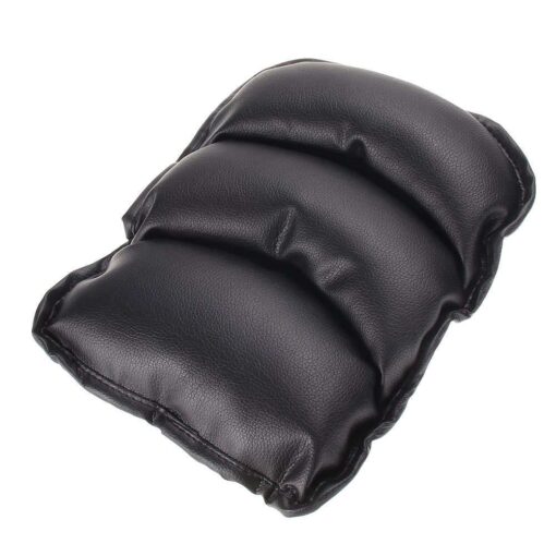 TRUE LINE Automotive Universal Car Center Console Armrest Cushion Comfort Pillow Pad 10 inches by 8 Inches (Black) Black