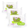 Baby Wipes by Boogie, Saline Wet Wipes for Nose, Face, Hand & Body, FSA/HSA Eligible, Made with Vitamin E, Aloe, Chamomile and Natural Saline, Unscented 30 Count Pack of 3 Boogie Wipes 29 61L1tqVV55L