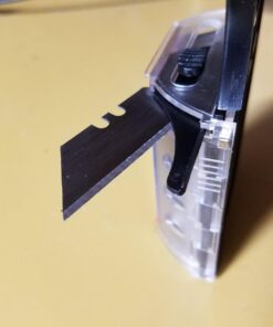 WORKPRO Utility Knife Blades, SK5 Steel, 100-Pack with Dispenser 100 Pack 31 61L24hueBWL