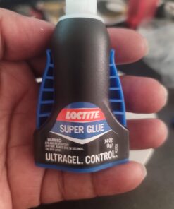 Loctite Super Glue Ultra Gel Control, Clear Superglue for Plastic, Wood, Metal, Crafts, & Repair, Cyanoacrylate Adhesive Instant Glue, Quick Dry - 0.14 fl oz Bottle, Pack of 1 43 61L2pZMV8lL 1