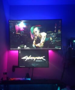 Vansky LED Strip Lights, Bias Lighting Strip for TV USB Powered for 40-60 Inch Flat Screen TV, Desktop PC - 16 Multi Colors (Reduce Eye Fatigue and Increase Image Clarity)-Waterpoof 39 61L3l3kK5nL