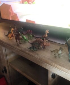 Dinosaur Toys - 20 Packs Dinosaur Figure Play Set with Educational Book, Toy for 3 4 5 6 7 8 Year Old Boys - Plastic Dinosaurs Birthday Gift for Kids 34 61L3rumwoZL