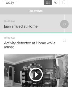 Canary Pro Indoor Home Security Camera 1080p HD WiFi IP | 24/7 Watch Live Video, Siren, Climate Monitor, Motion Alerts, Two-Way Talk, Night Vision, 10x Zoom, Private Mode, Works with Alexa and More 52 61L4A ElcTL