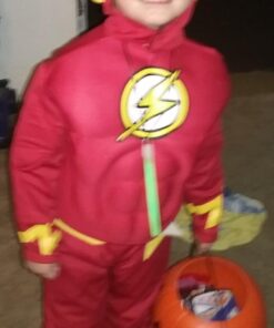 Rubie's DC Comics Deluxe Muscle Chest The Flash Child's Costume Small 33 61L4CKxtQOL