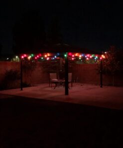 Novelty Lights 25 Pack S14 Outdoor Patio Edison Replacement Bulbs, E26 Medium Base, Multi, 11 Watt 25 Count (Pack of 1) 45 61L4tIbtnSL