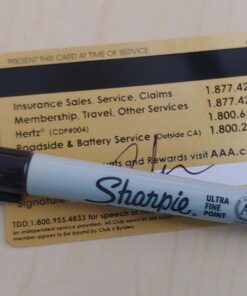 SHARPIE Permanent Markers, Ultra Fine Point, Black, 12 Count 27 61L5JjHRIKL