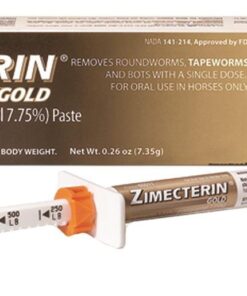 Merial Zimecterin Gold Dewormer Paste for Horses, 7.35gm (Packaging May Vary)