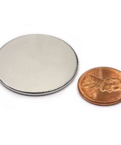 N52 Disc Neodymium Magnets Dia 1.26 x 1/16" Strongest Grade Rare Earth Magnets Discs - Science Projects, Fridges and Refrigerators, Crafting and Hobbies - Pack of 6 11 61L9BC7UIdL