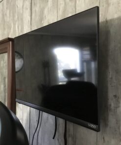 Pipishell UL Listed Tilt TV Wall Mount Bracket Low Profile for Most 23-55 Inch LED LCD OLED 4K Flat Curved TVs up to 99lbs Max VESA 400x400mm, 8° Tilting for Anti-Glaring, Fits 8-16 inch Wood Stud 31 61L9VIf6HVL