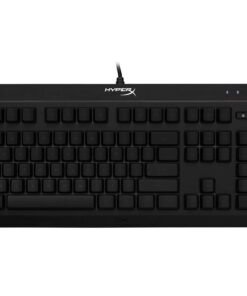 Alternative view of HyperX Alloy Core RGB – Membrane Gaming Keyboard, Comfortable Quiet Silent Keys with RGB LED Lighting Effects, Spill Resistant, Dedicated Media Keys, Compatible with Windows 10/8.1/8/7 – Black