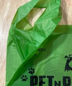 PET N PET Poop Bags Unscented | Dog Poop Bags with Tie Handles | USDA Certified 38% Biobased Dog Waste Bags | Cat Poop Bags | Durable Dog Bags for Poop | Easy Dispensing 200 Counts Poop Bags for Dogs 200 Count (Pack of 1) 30 61LBtdHtgKL