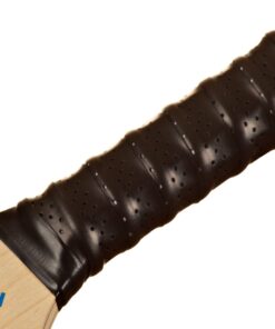 Pickleball Paddle | Rally Meister Beginner Pickle Ball Paddle | Wood Paddle with Comfort Cushion Grip & Safety Strap | USAPA Approved | Lightweight and Durable | Great Fun for All Ages 7 x 15.5" With Green Pickleballs 8 61LDa7TuADL