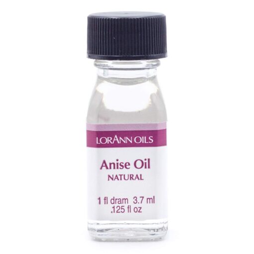 LorAnn Anise Oil SS, Natural Flavor, 1 dram bottle (.0125 fl oz - 3.7ml - 1 teaspoon)