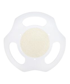 Camco Stack-A-Plate- Easily Organize, Store and Protect Plates During Travel, Non- Slip Backing, Simply Dispense Plates During Later Use, Great For RVs - White (43601) 22 61LH348AAXL