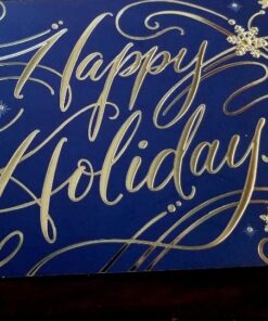 Hallmark Holiday Boxed Cards, Happy Holidays (40 Cards with Envelopes) 40ct Blue Happy Holidays Cards 30 61LIE3YknHL