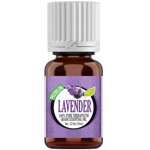 Healing Solutions 10ml Oils - Lavender Essential Oil - 0.33 Fluid Ounces 0.33 Fl Oz (Pack of 1)