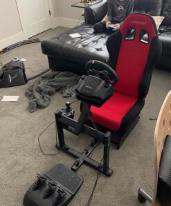 Logitech G920 Driving Force Racing Wheel and Pedals, Force Feedback + Logitech G Driving Force Shifter - Xbox Series X|S, Xbox One and PC, Mac - Black Xbox X|S, Xbox One, PC/Mac Wheel + Shifter 24 61LKEvSZf4L