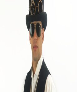 Forum Novelties Men's Adult Steampunk Suede Spats Costume Accessory One Size Black 23 61LLOY8WrkL