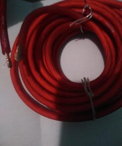 InstallGear 8 Gauge Amp Power Wire (25ft) Copper Clad Aluminum CAA - Automotive Wire, Car Amplifier Power & Ground Cable, Battery Cable, Car Audio Speaker Stereo, RV Trailer Wiring Welding Cable 8ga 25ft - Red 19 61LLc6xpVWL
